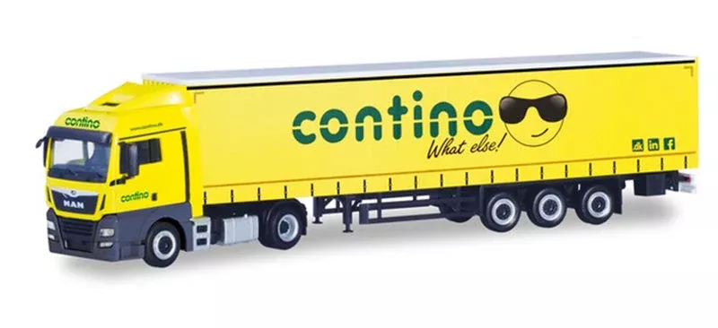 Herpa 310901 1/87 Scale Contino – MAN TGX XLX Tractor