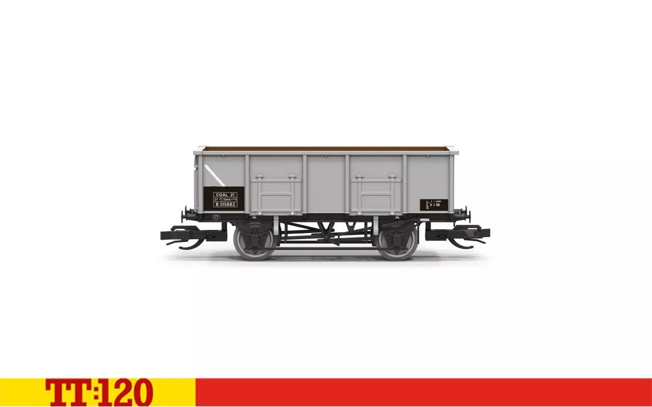 Hornby MDO 21 Ton Mineral wagon number B315882 BR Grey