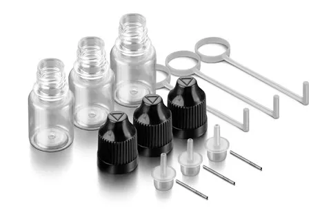 HUD106900HUDY Oil Bottle, Nose, Steel Needle & Safety Lock – 5ml (3) (Hudy)