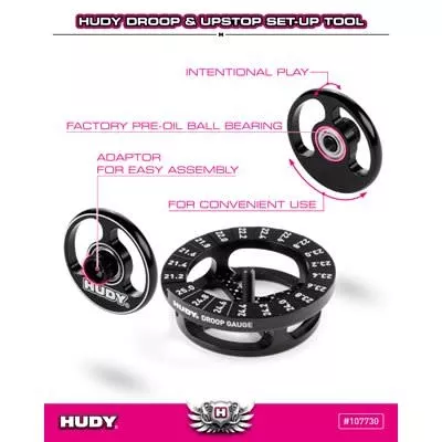 HUD107730 HUDY Droop & Upstop Set-Up Tool (Hudy)