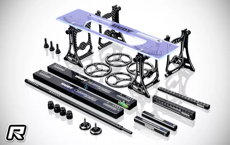 HUD109351Hudy Set-up Station & Set-up Tools + Carrying Bag for 1/10 Touring Cars (Hudy)