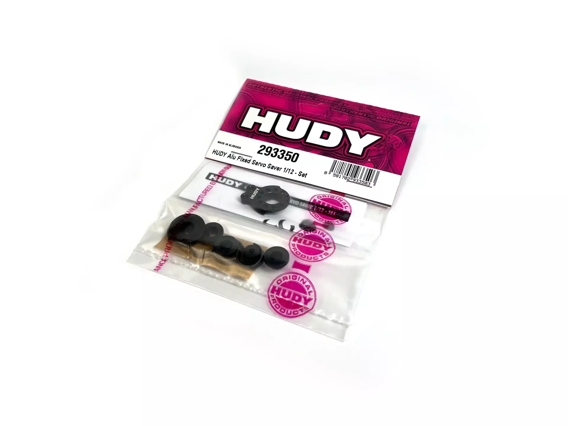 HUD293350 Hudy Aluminium Fixed 1:12 Servo Saver Set (Hudy)