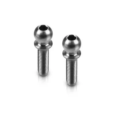 HUD990010Hudy Titan Ball Stud D==4.9 / L=10 / S=3.5 / 2MM Hex (2) (Hudy)