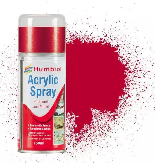 # Humbrol 220 Italian Racing Red Gloss 150ml Acrylic