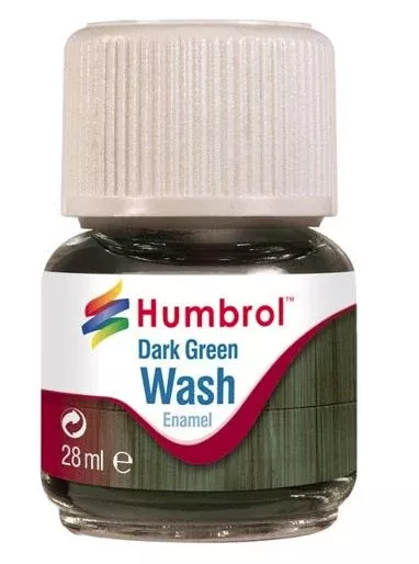 # Humbrol 28ml Enamel Wash Dark Green