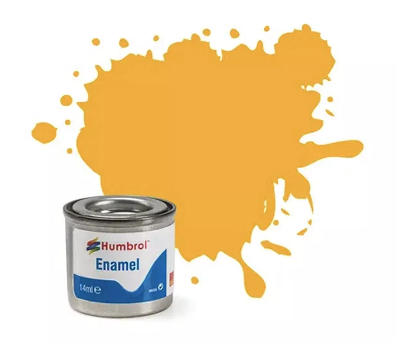 # Humbrol No. 154 Insignia Yellow Matt Enamel 14mls tin
