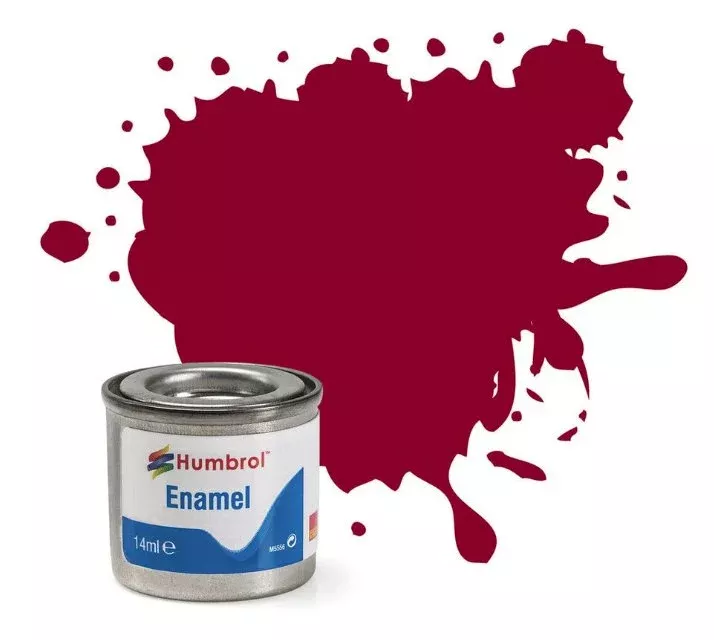 # Humbrol Number 20 14 ml tinlet enamel gloss crimson