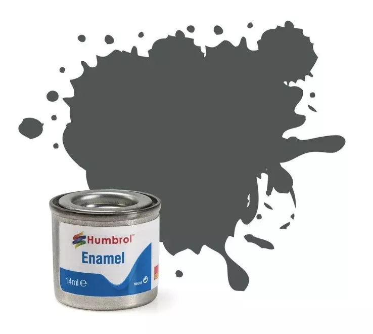 # Humbrol Number 27 14 ml tinlet enamel matt sea grey