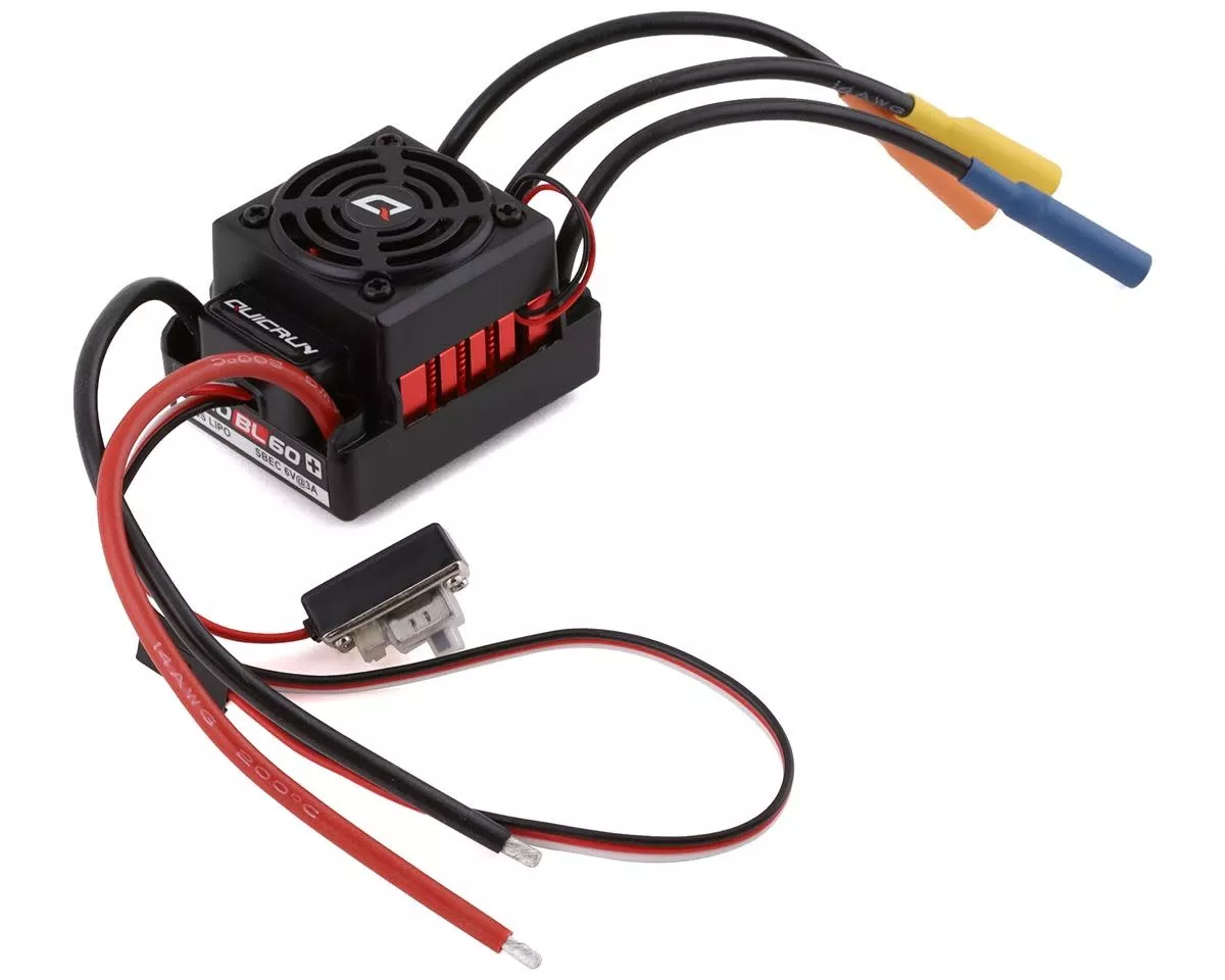 HWI30107100 QuicRun 10BL60 Waterproof ESC (1/10 Car) (Hobbywing)