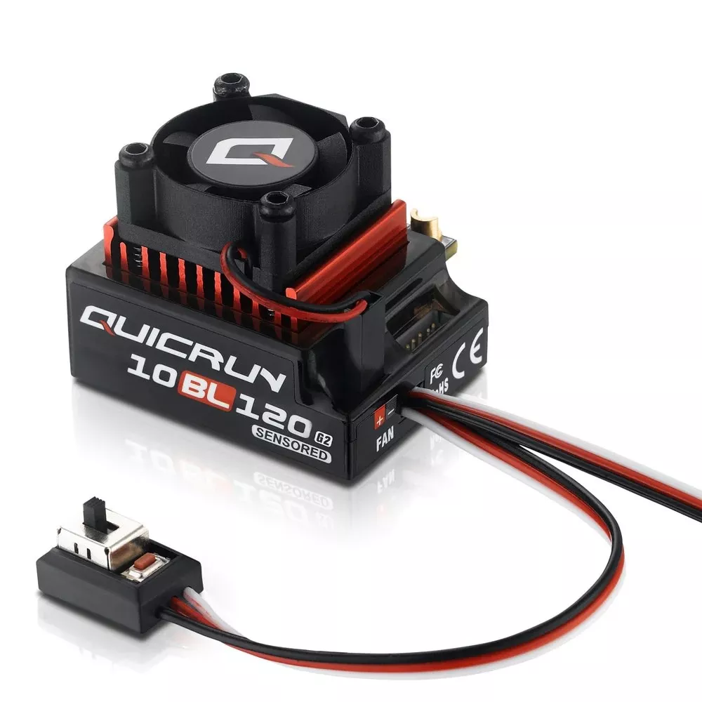 HWI30125002 Quicrun 10BL120 Sensored G2 ESC (Hobbywing)