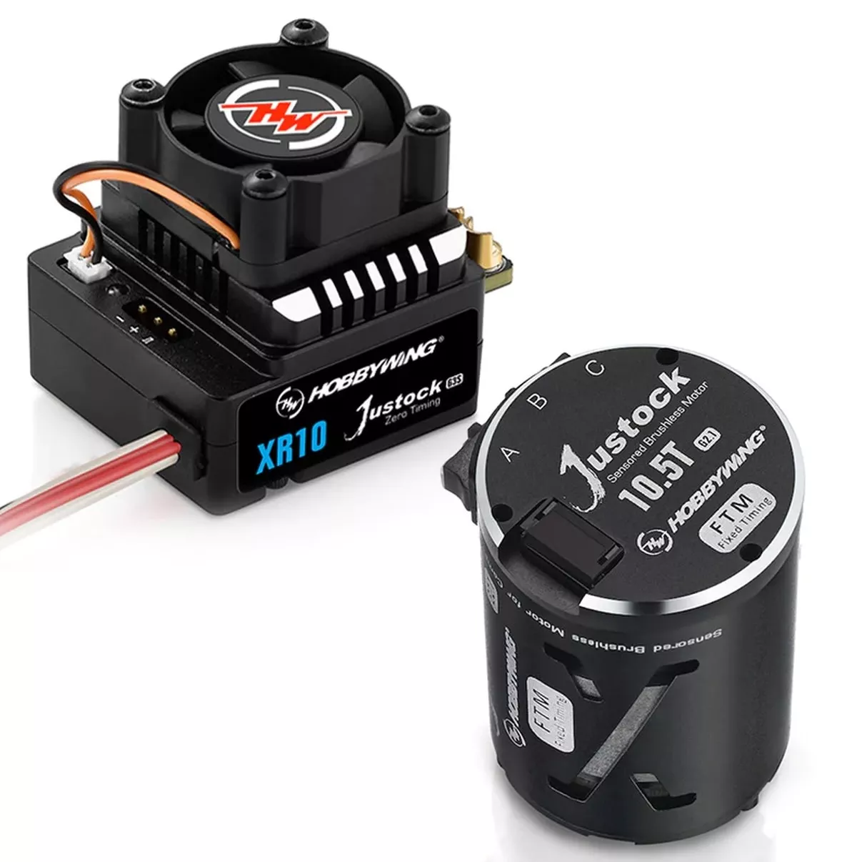 HWI38020370Xerun XR10 Justock G3S, JS2 10.5T G2.1 Motor Combo (Hobbywing)