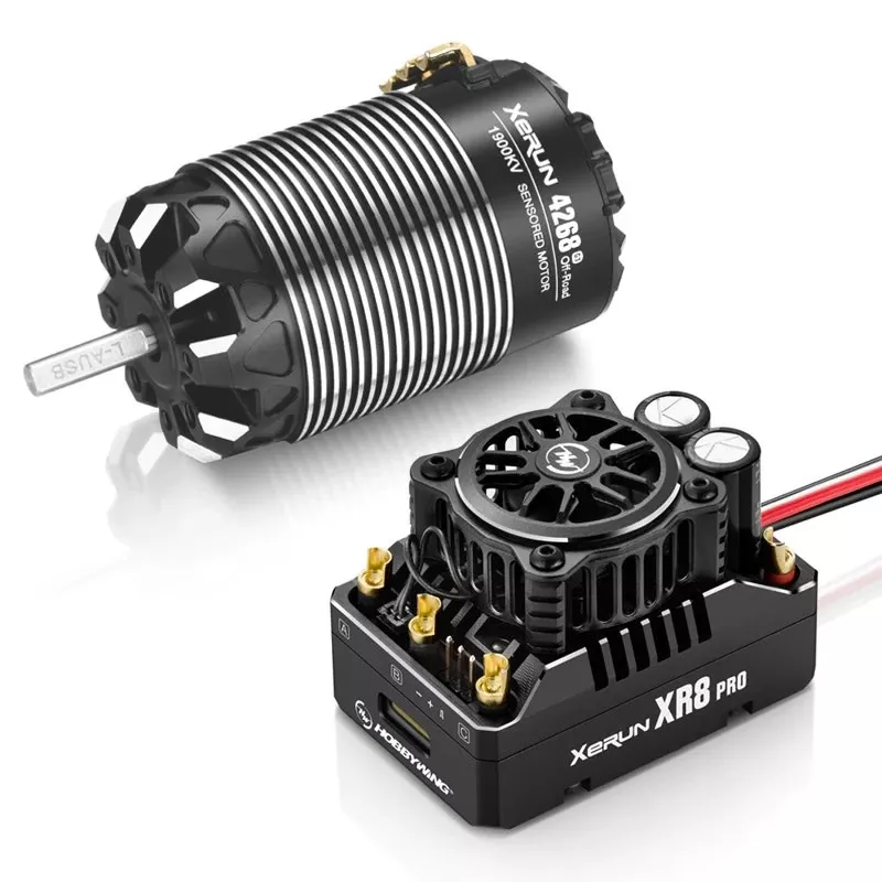 HWI38020433Xerun XR8 Pro G3 ESC + 4268SD G3 Motor 2200kv Combo, 4S (Hobbywing)