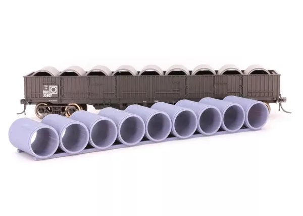 IF-WGL017 – 45’0″ Cast Concrete Pipe Load – Large (HO Scale)