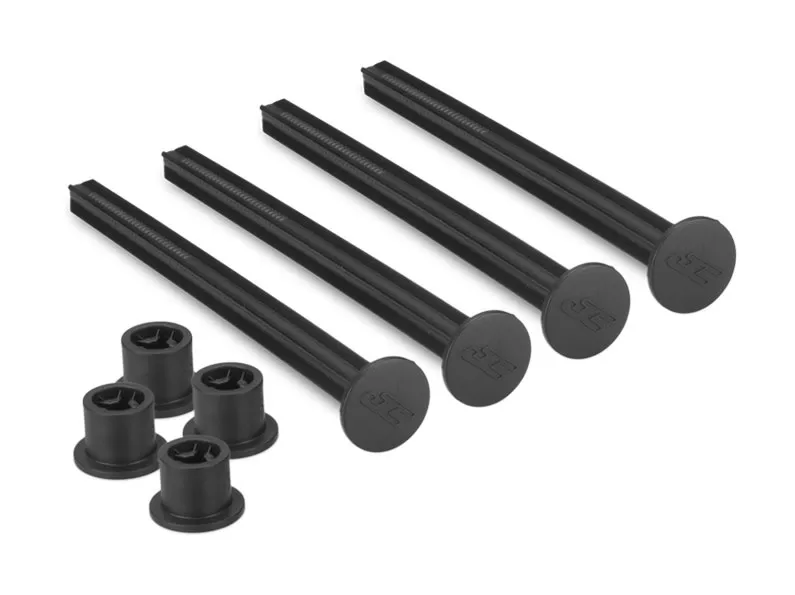 JCO2431-2 Black 1/8th off-road tire stick – holds 4 mounted tires (J Concepts)