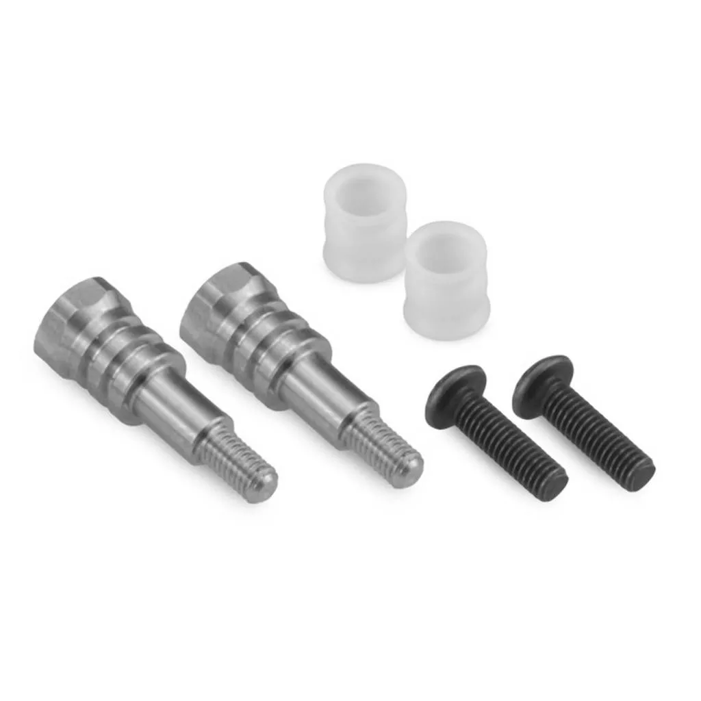 JCO2600TTitanium Shock Stand-offs w/ Bushing – Long, for B6 B6D (J Concepts)