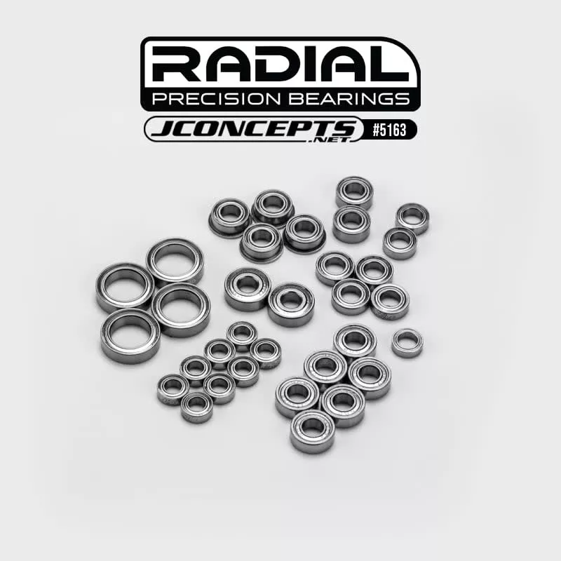 JCO5163 Schumacher L1R Radial NMB Bearing Set, 33pc (J Concepts)
