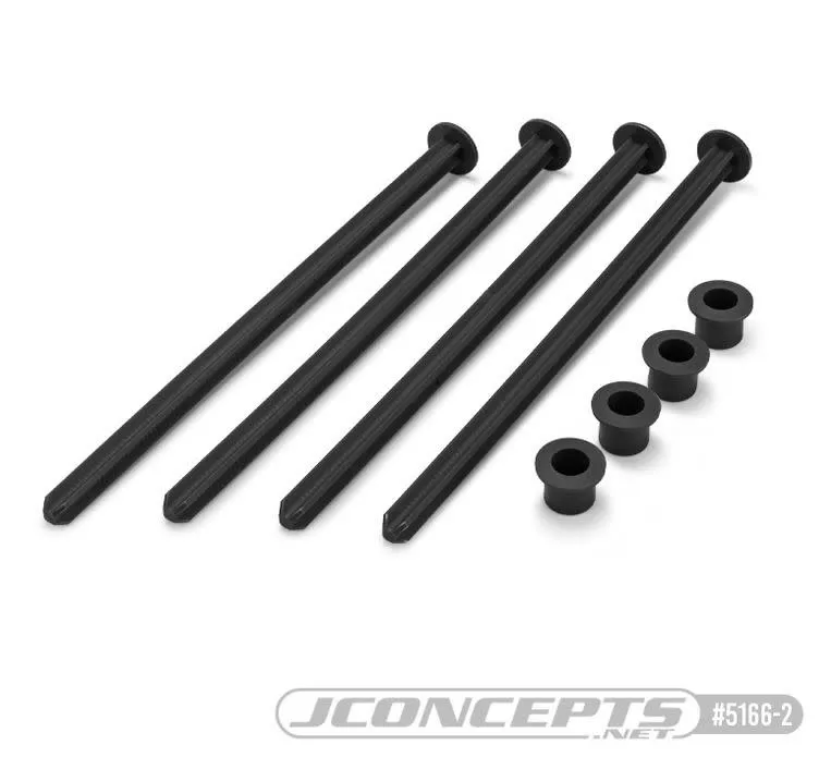 JCO5166-2 Black 1/8th Truck Off-Road Tire Stick, Holds 4 Mounted Tires (4) (J Concepts)