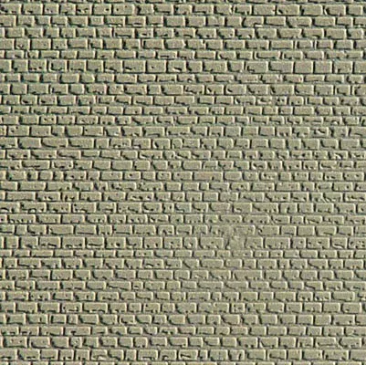 Kibri 37961 N Scale Plastic Sheet — Cut Stone