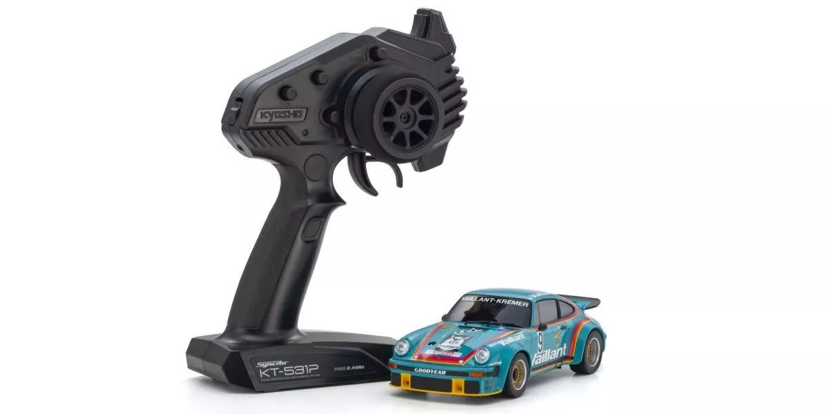 KYO32368VMini-Z RWD MR04 Porsche 934 RSR Turbo 1976 Vaillant #9 (Kyosho)