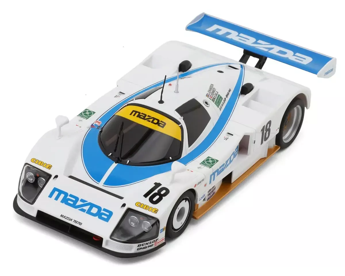 KYOMZP344MAASC MR-04W-LM Mazda 787B No.18 LM 1991 Pre-Painted Body (White) (Kyosho)