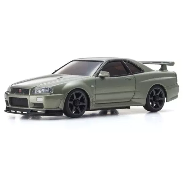 Kyosho 32624MJ 1/24 Mini-Z AWD MA-020 Readyset Skyline GT-R R34 V.Spec II Nur Millennium Jade