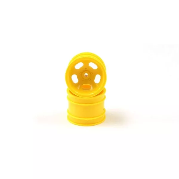 Kyosho SCH004Y Rear Wheel Yellow (2)