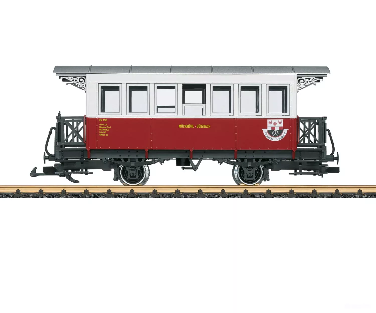 LGB 33205 G Jagsttal Railroad Passenger Car No. 116