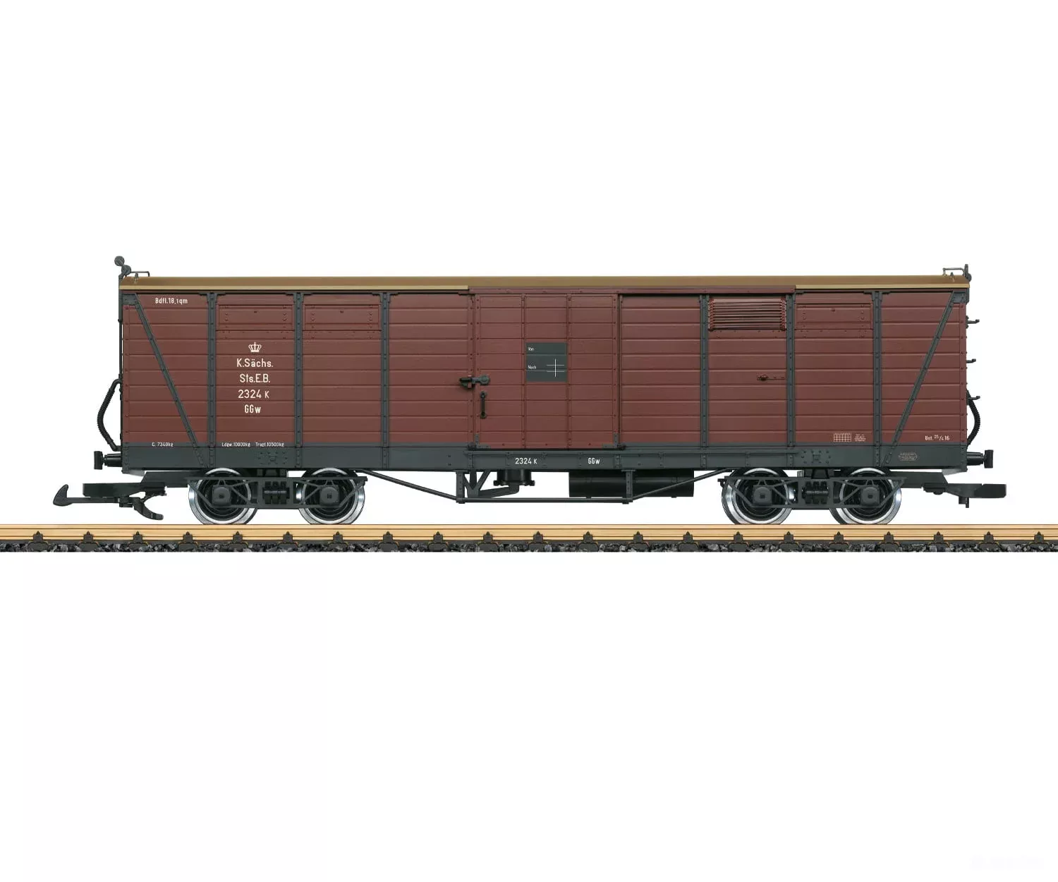 LGB 43604 G Type GGw Boxcar