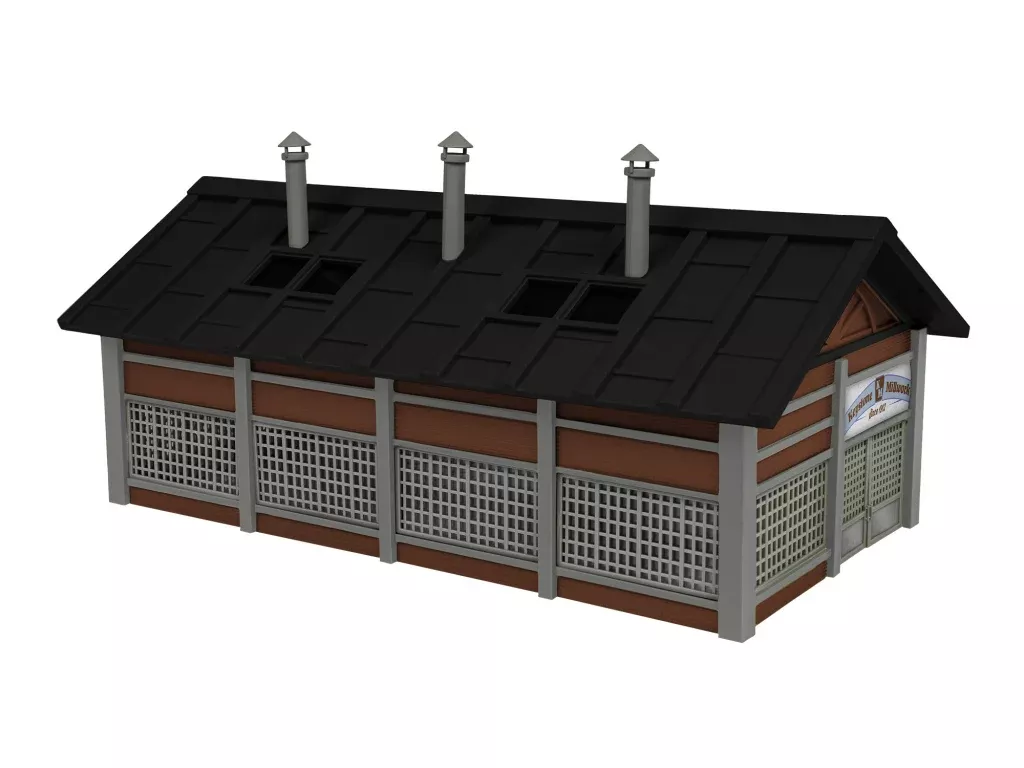 Lionel 1956190 HO Scale Keystone Millwork Built Up Structure