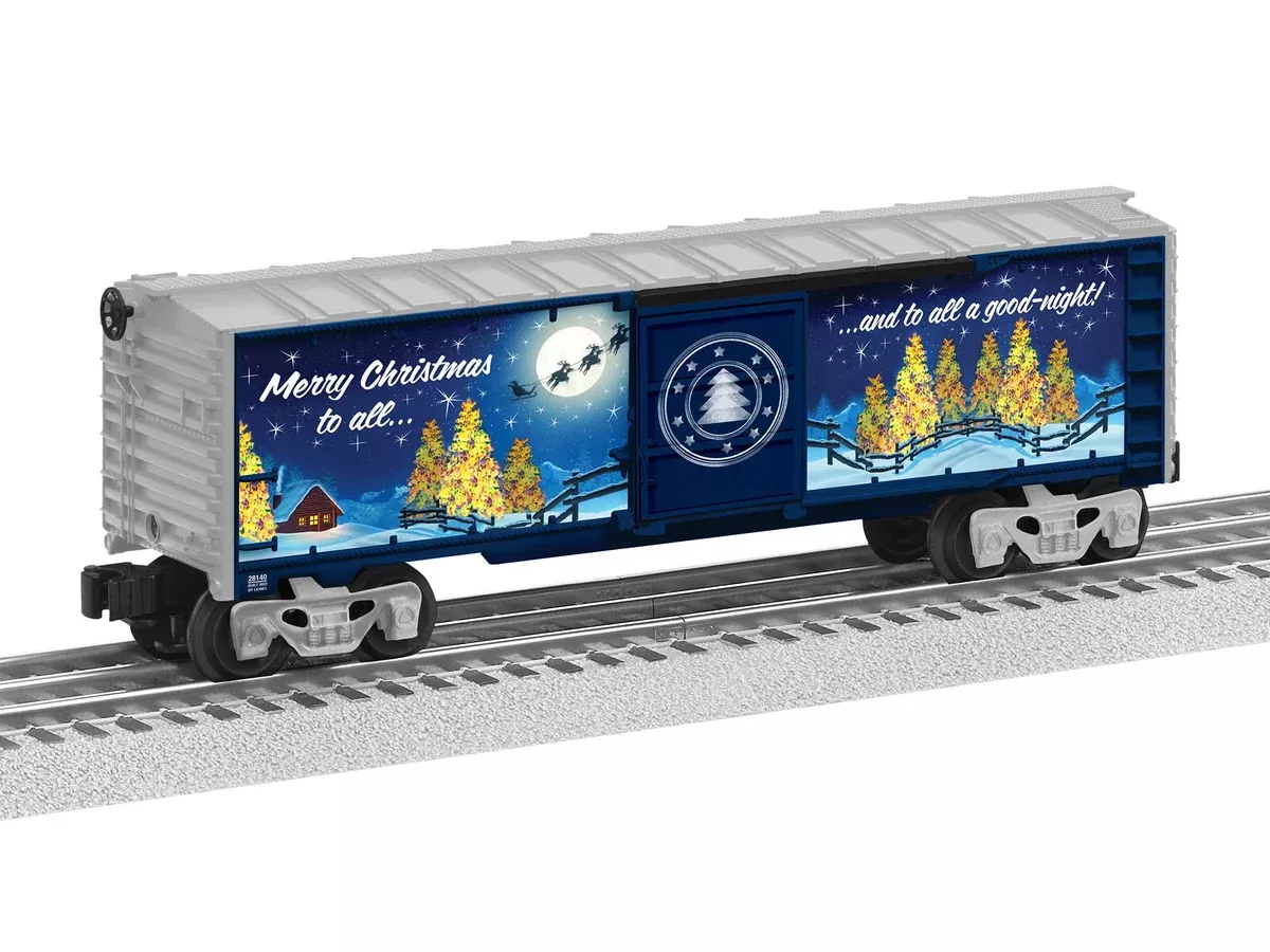 Lionel 2228140 Night Before Christmas Illuminated Boxcar O SCALE NEW