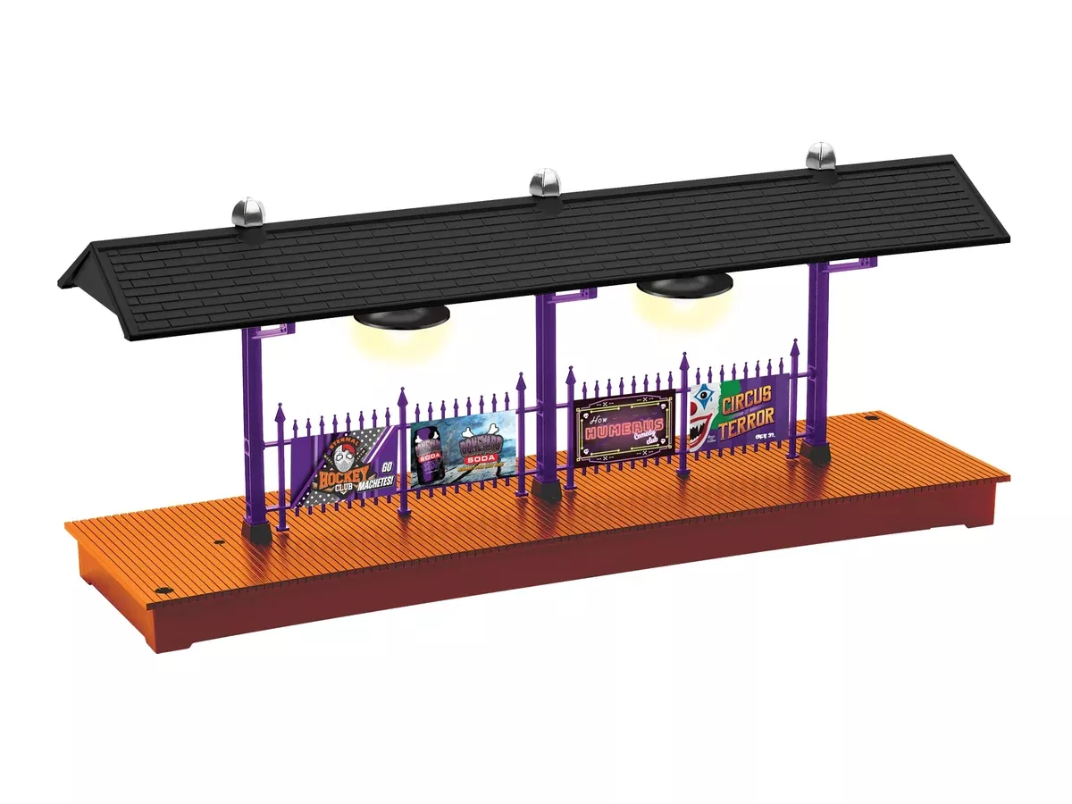 Lionel 2529100 Halloween Lighted Station Platform LIMITED O SCALE NEW