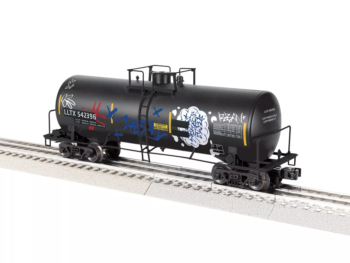 Lionel 2542382 LLTX Graffiti 40′ Tank Car #542396 LIMITED Road Number: 542396 O SCALE NEW