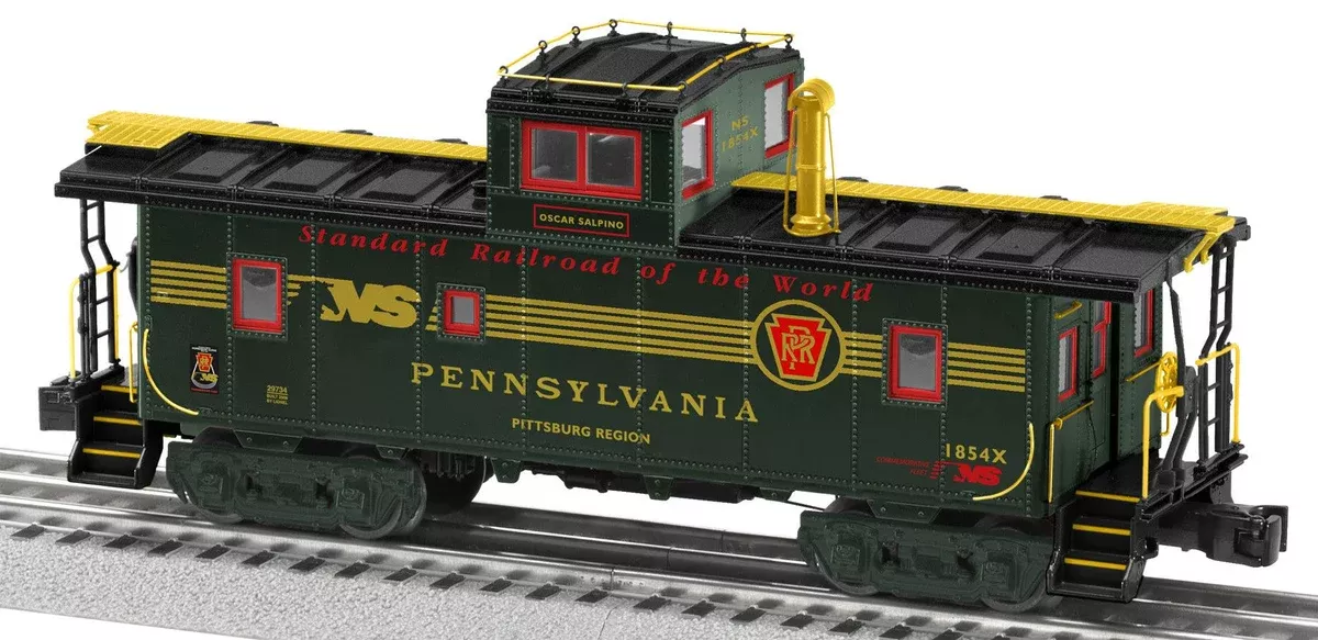 Lionel 6-29734 Pennsylvania Railroad PRR–Norfolk Southern NS Heritage CA-4 Caboose O SCALE Used Excellent