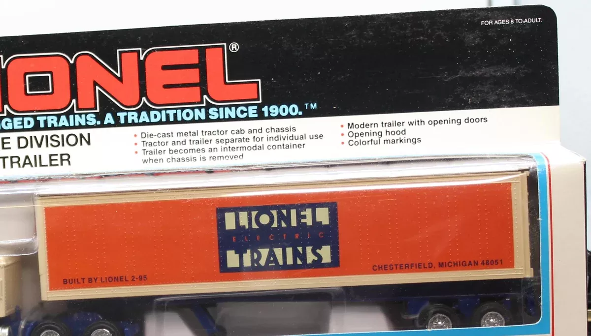 Lionel 6-52040 TTOS Grand Trunk Flatcar with Tractor Trailer O SCALE NEW