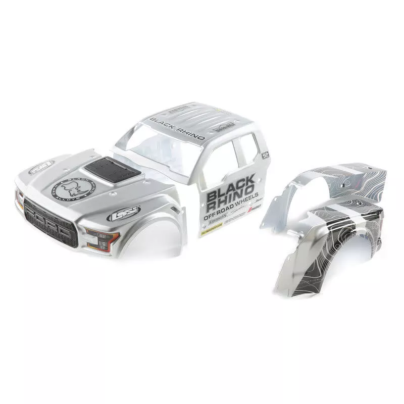 LOS230067Black Rhino Wheels Ford Raptor Body Set: Baja Rey (TLR / Team Losi)