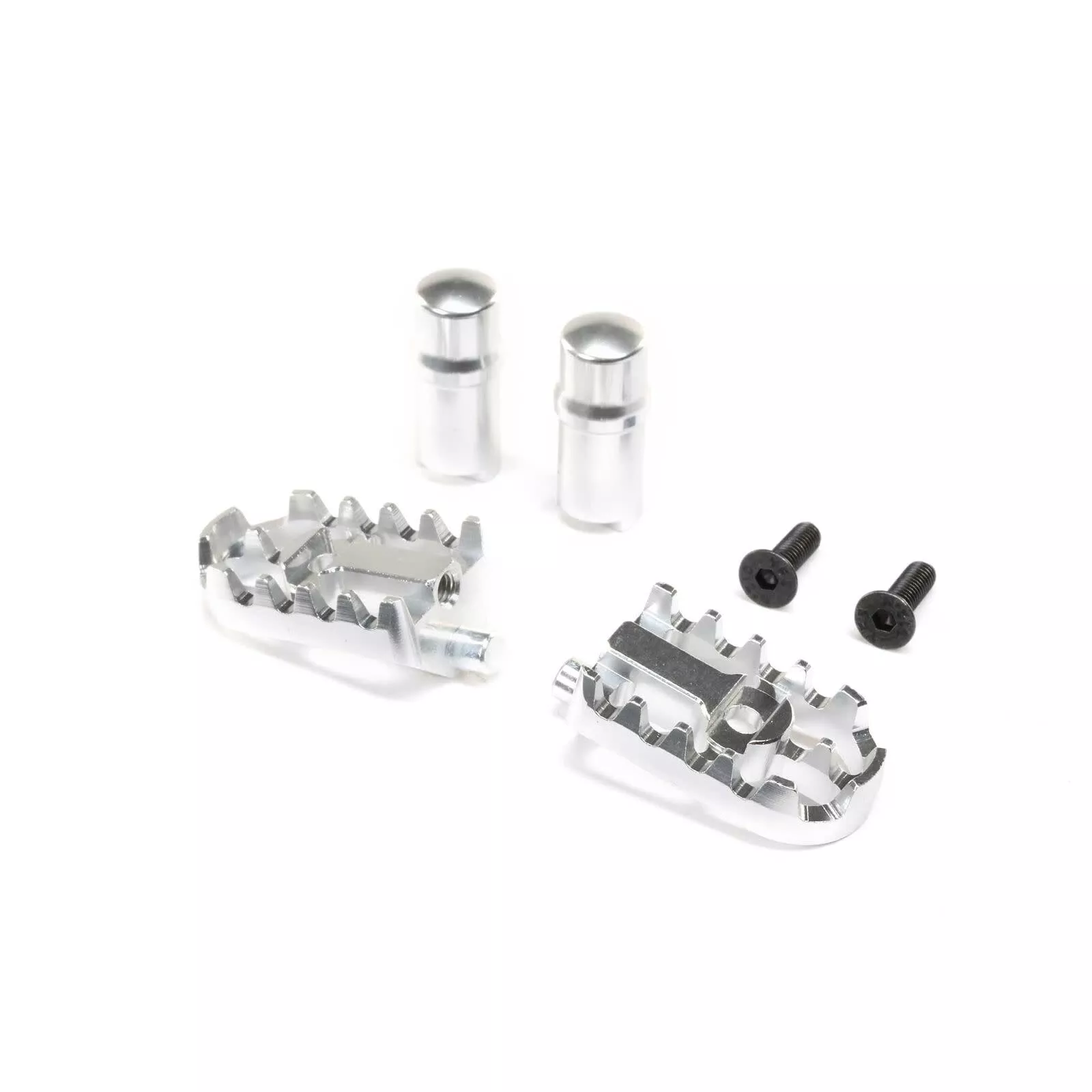 LOS361001Aluminum Foot Pegs, Silver: Promoto-MX (TLR / Team Losi)