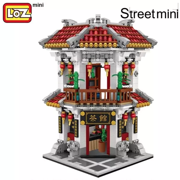 Loz 1023 Ancient Street Mini Teahouse