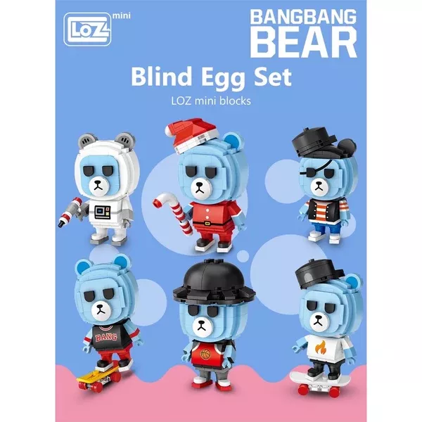 Loz 1311 Twisted Eggs Bang Bang Bear