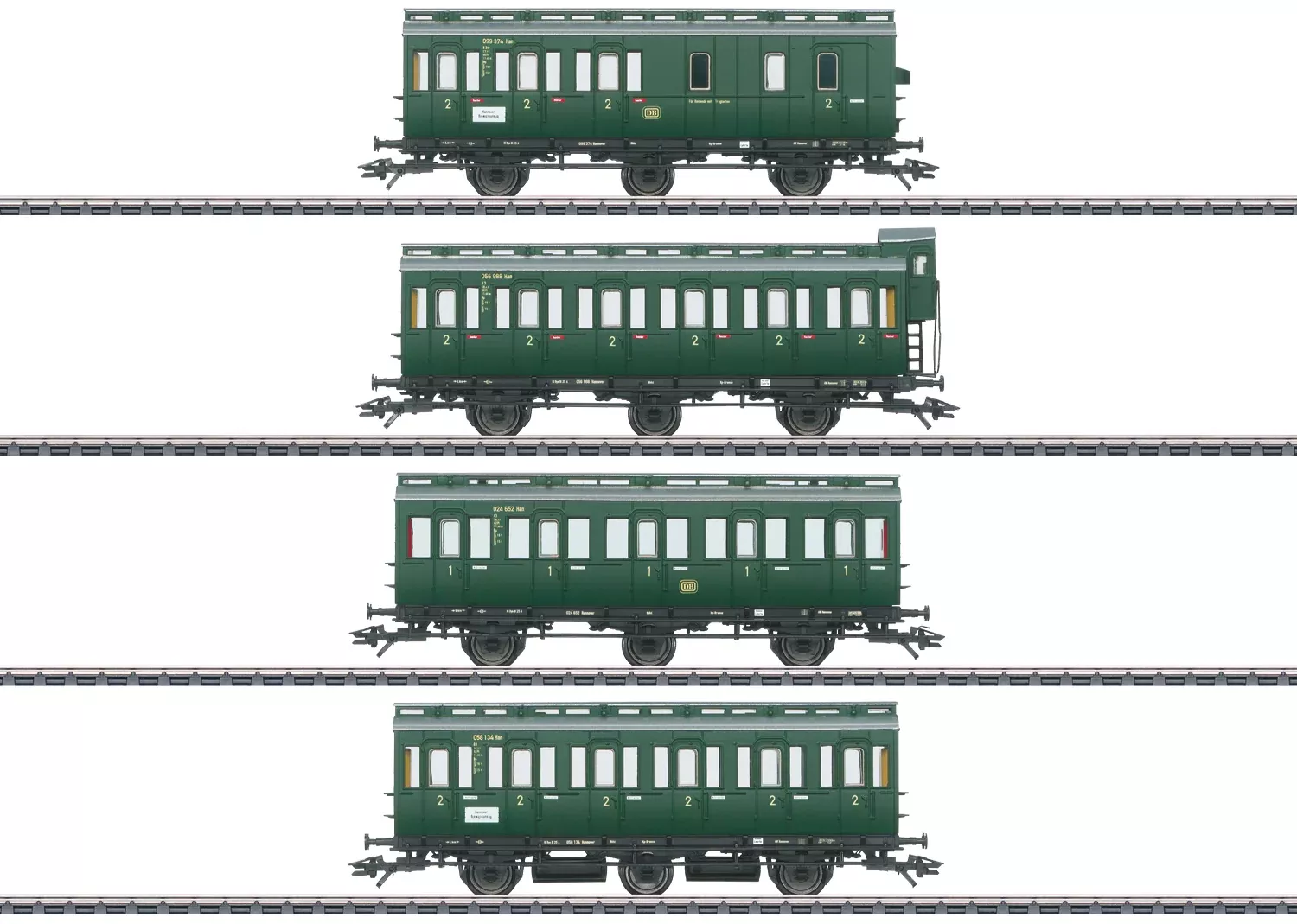 Marklin 42046 - Compartment Car Set DB