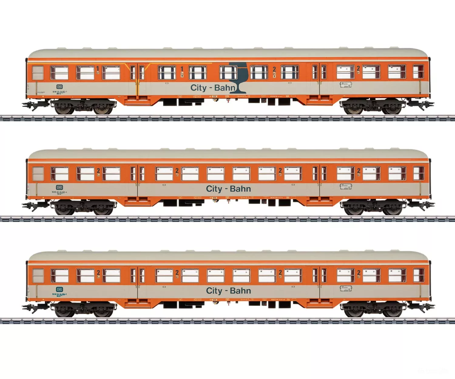 Marklin 43835 HO City Bahn Passenger Car Set