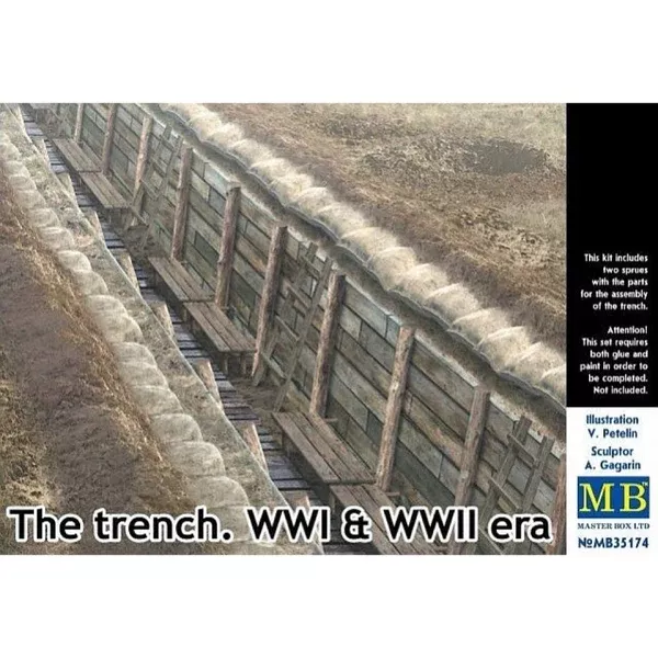 Master Box 35174 1/35 The Trench WWI and WWII era
