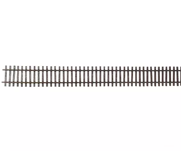 Micro Engineering HO 12104 Standard Gauge Weathered Flex-Track(TM) – 3′ Sections pkg(6) – Code 83 Rail w/Wood Ties
