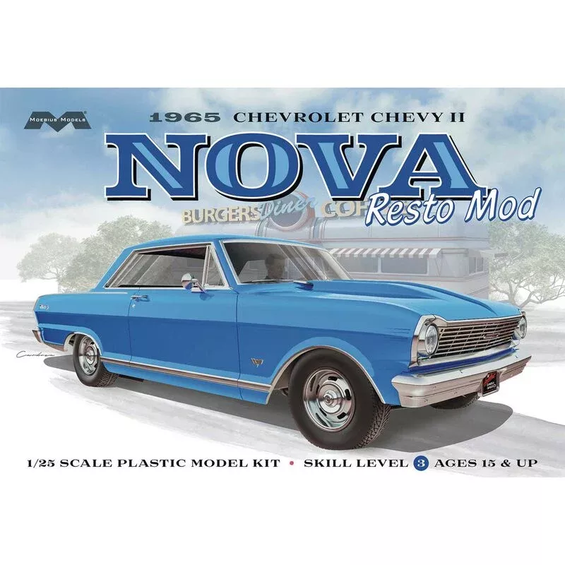 Minatronics 2323 1/25 ’65 CHEVY II NOVA RE