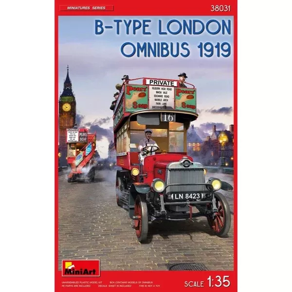 MiniArt 38031 1/35 B-Type London Omnibus 1919