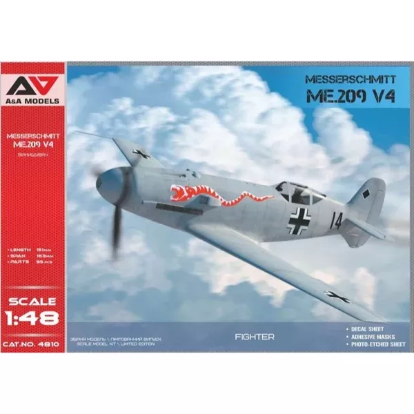 A&A Models AAM4810 1/48 Messerschmitt Me.209 V-4