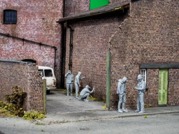 Modelu – 9017-087 – Vandals Bundle (HO Scale)