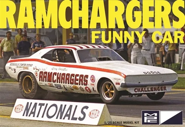 MPC 964 Ramchargers Dodge Challenger Funny Car 1/25
