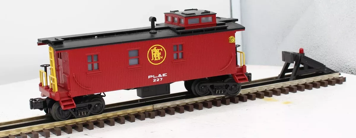 MTH 30-4106C PL&E Woodsided Caboose Scale O SCALE Like New
