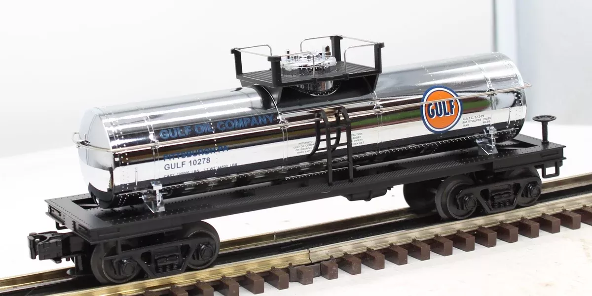 MTH 30-4215A Gulf Single Dome Tank Car O Scale Like New
