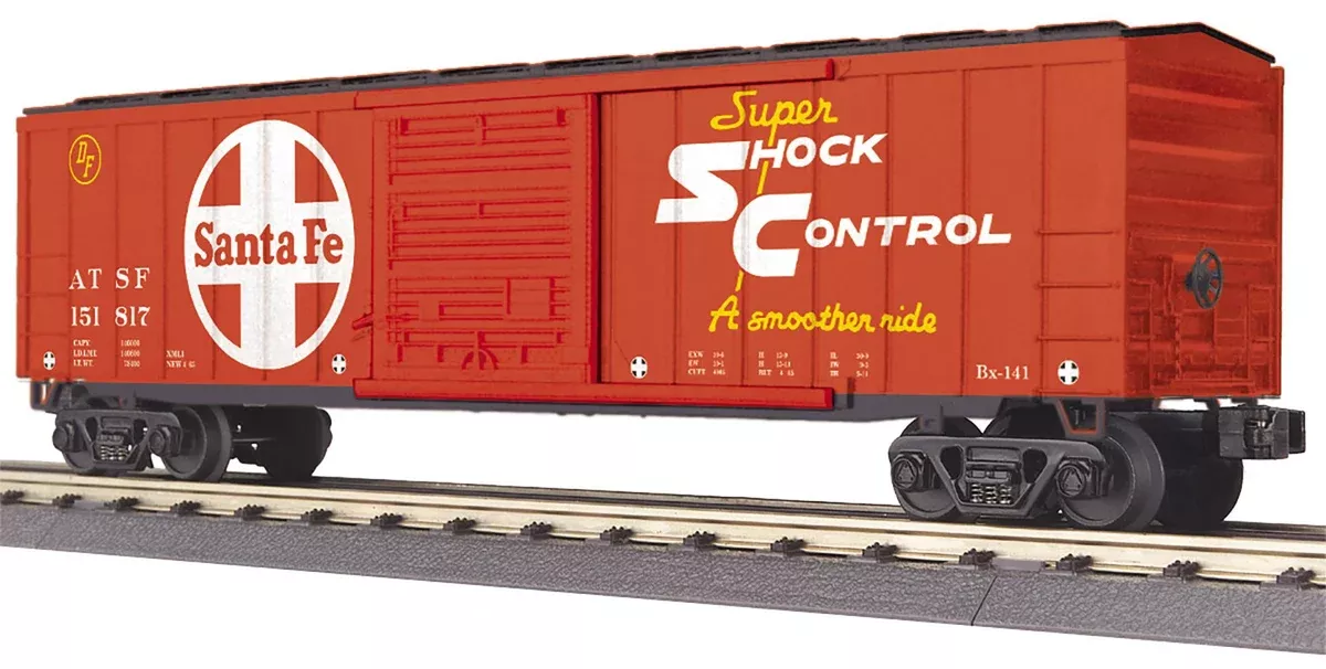 MTH Railking 30-71294 Santa Fe 50 Modern Box Car #151817 LIMITED Road Number: 151817 O SCALE NEW